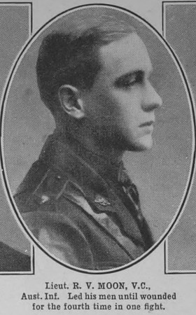 Moon R V Lt VC Australian Infantry The War Illustrated Vol 9