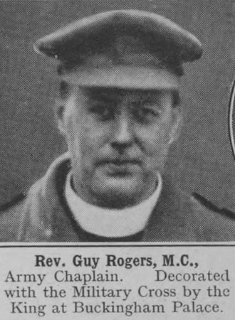 Rogers G Rev MC Army Chaplain The War Illustrated Vol 9