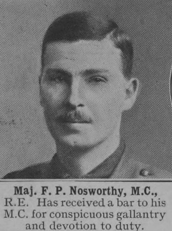 Nosworthy F P Major MC + Bar Royal Engineers The War Illustrated Vol 9