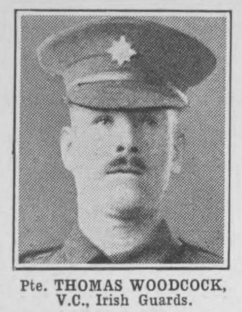 Woodcock T Pte VC Irish Guards The War Illustrated Vol 9