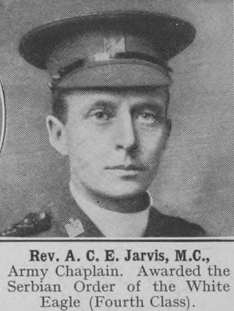 Jarvis A C E Rev MC Army Chaplain The War Illustrated Vol 9