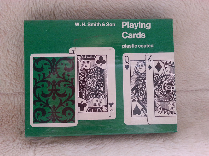 Vintage Retro Sealed Pack Of W.H. Smith Playing Cards 1970s