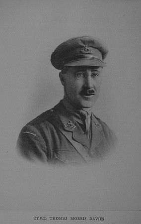 Morris-Davies C T Captain 6th Royal Warwickshire Regiment