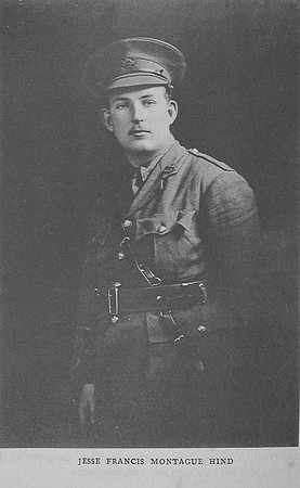 Hind J F M Lt 9th Notts And Derby Regiment