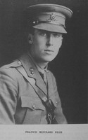 Bliss F K 2nd Lt Royal Field Artillery