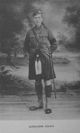 Ellice A Captain 5th Cameron Highlanders