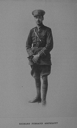 Amphlett R F 2nd Lt 8th Worcestershire Regiment