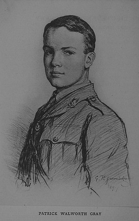 Gray P W 2nd Lt Royal Field Artillery