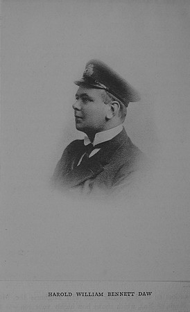 Daw H W B Sub Lt HMS Perthshire Royal Naval Volunteer Reserve