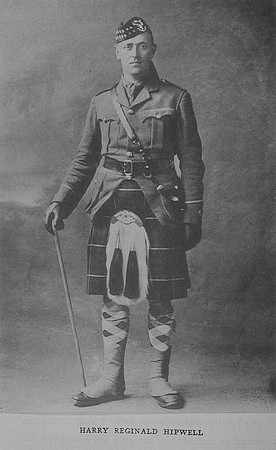Hipwell H R 2nd Lt 4th Seaforth Highlanders