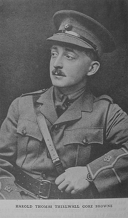 Gore-Browne H T T 2nd Lt 7th Kings Royal Rifle Corps