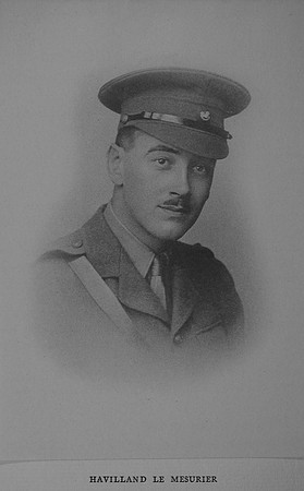 Le Mesurier H 2nd Lt 9th Kings Royal Rifle Corps