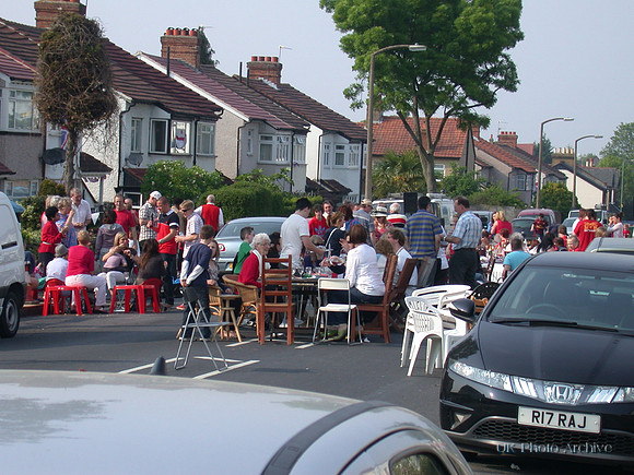 The Royal Wedding Street Party Cambridge Road Carshalton 2011