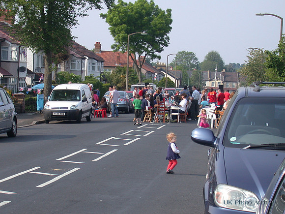 The Royal Wedding Street Party Cambridge Road Carshalton 2011