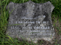 Orlebar B J Captain 1st Bedfordshire Regiment Sutton Cemetery Surrey