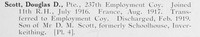 Scott D D Pte 11th Black Watch Photo Available Plate 4