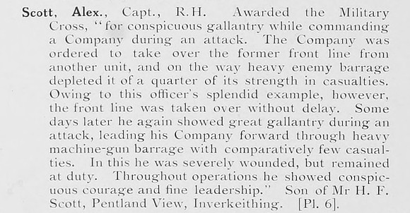 Scott A Captain MC Black Watch Photo Available Plate 6