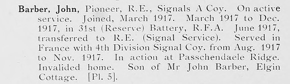Barber J Pnr Royal Engineers Photo Available Plate 5