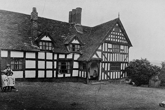 Richard Baxters House Eaton Constantine Shropshire 1909