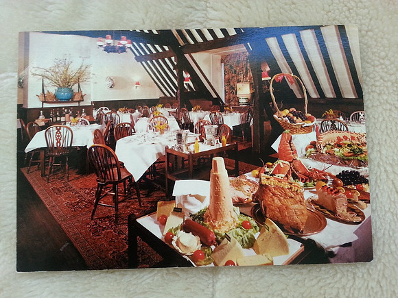 Original Postcard The Old Ship Hotel Mere Wiltshire 1970s