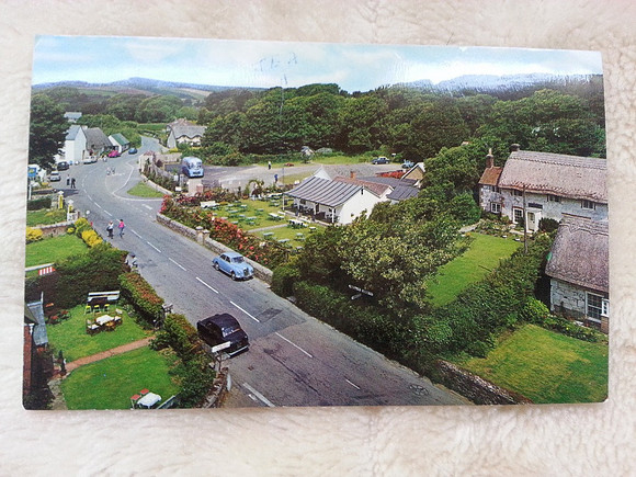 Original Postcard Brighstone Village 1950s