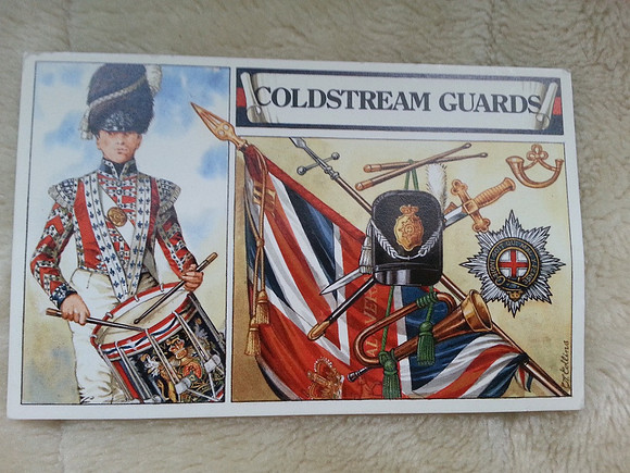 Original Postcard Drummers Of The Foot Guards Series Coldstream Guards
