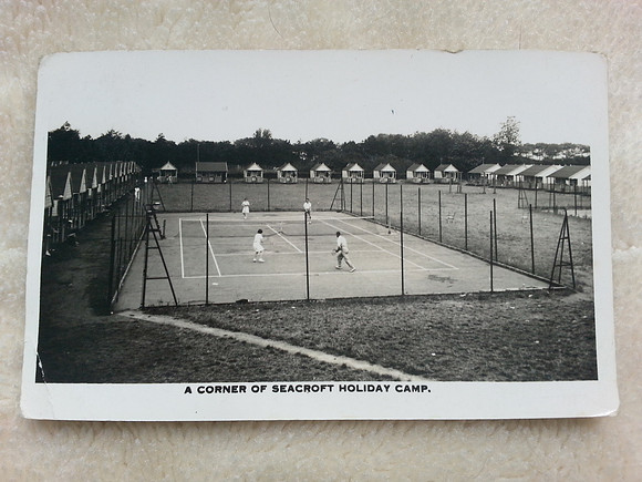 Original Postcard Seacroft Holiday Camp Norfolk 1930s