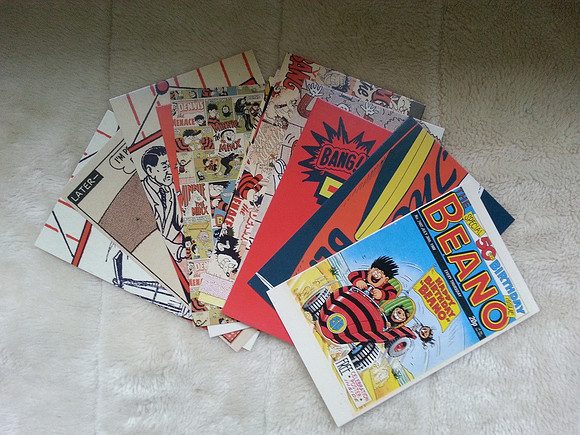 Beano Collectable Comic Postcards