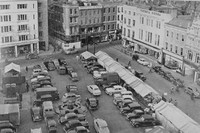 The Market Square Cambridge 1950s