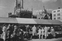 Great St Marys And The Market Place Cambridge 1930s