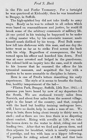 Buik F S Pte 27789 2nd Kings Own Scottish Borderers Obit Part 2