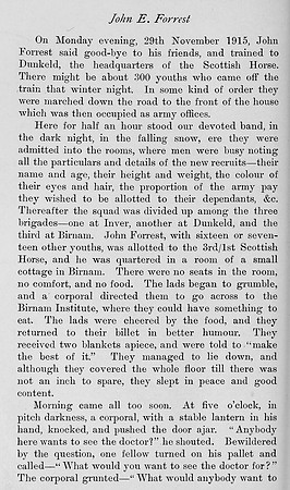 Forrest J E Pte 79077 Machine Gun Corps Obit Part 2