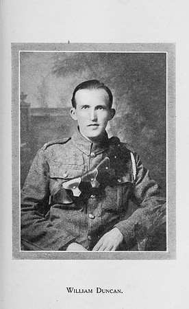 Duncan W Gnr 135816 Royal Garrison Artillery