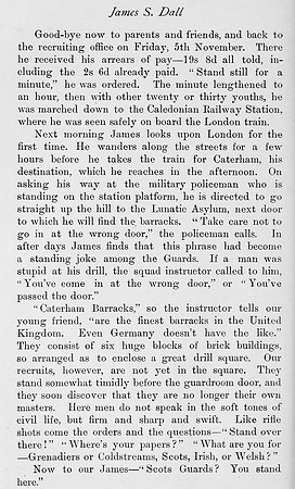 Dall J S Guardsman 14602 1st Scots Guards Obit Part 3