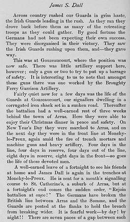 Dall J S Guardsman 14602 1st Scots Guards Obit Part 17