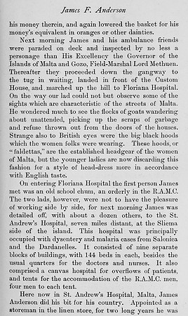 Anderson J F Pte 89270 Royal Army Medical Corps Obit Part 7