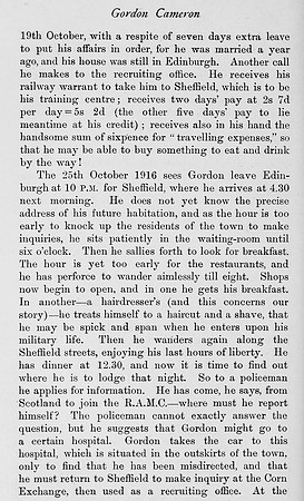 Cameron G Pte 95227 Royal Army Medical Corps Obit Part 5