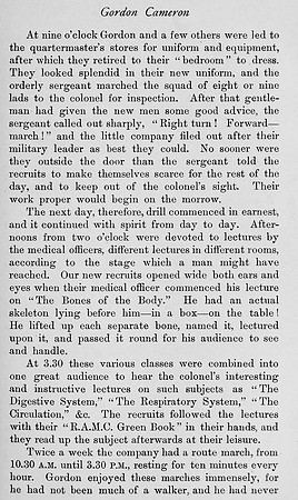 Cameron G Pte 95227 Royal Army Medical Corps Obit Part 8