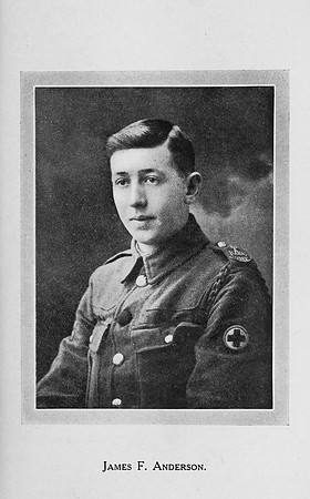 Anderson J F Pte 89270 Royal Army Medical Corps