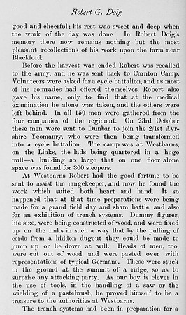 Doig R G Pte 51805 10th Highland Light Infantry Obit Part 8