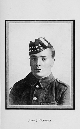 Cormack J J Pte 16985 6th Royal Scots Fusiliers