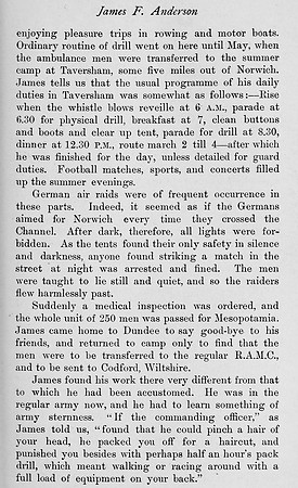 Anderson J F Pte 89270 Royal Army Medical Corps Obit Part 5