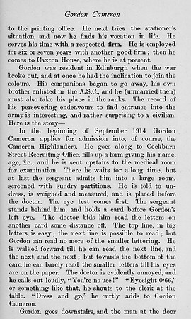 Cameron G Pte 95227 Royal Army Medical Corps Obit Part 2