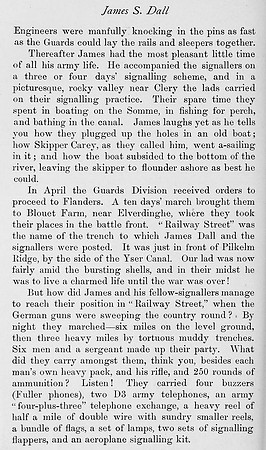 Dall J S Guardsman 14602 1st Scots Guards Obit Part 11