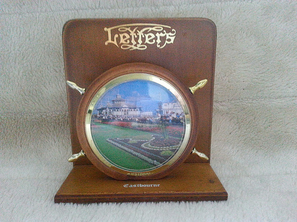 Vintage 1950s Ships Wheel Letter Rack From Eastbourne