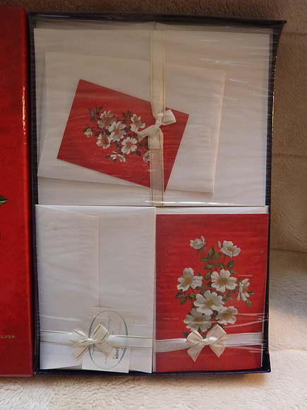 Pack Of Vintage Waverley Twin Set Of Notelets Stationery In Unopened Box