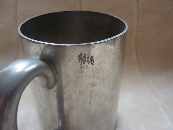 Vintage Pewter Tankard A R Wentworth Sheffield