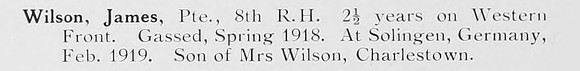 Wilson J Pte 8th Black Watch
