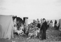 The Cleminson Family On The Sands At Seaburn Co Durham 1950s