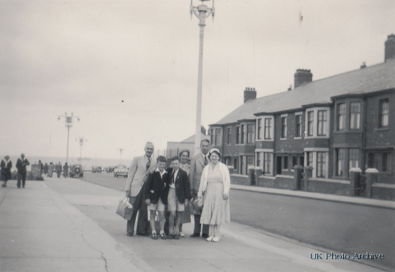 The Lambert And Sturt Family At Whitley Bay 1950s